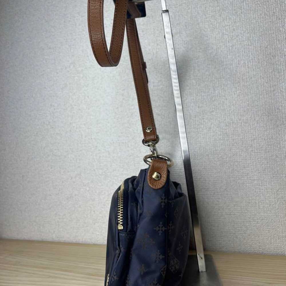 Super beautiful ★ russet shoulder bag navy small … - image 5