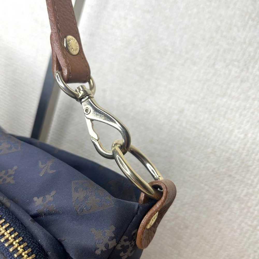 Super beautiful ★ russet shoulder bag navy small … - image 6