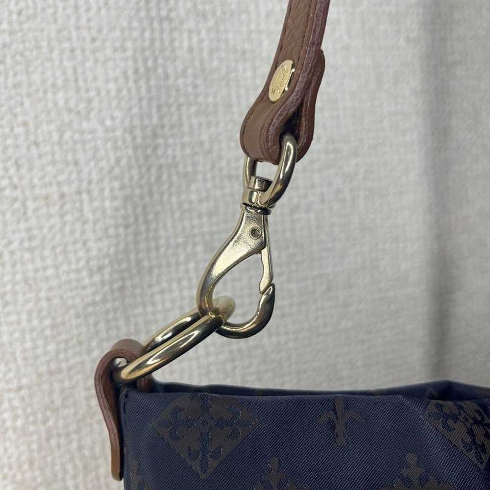 Super beautiful ★ russet shoulder bag navy small … - image 7