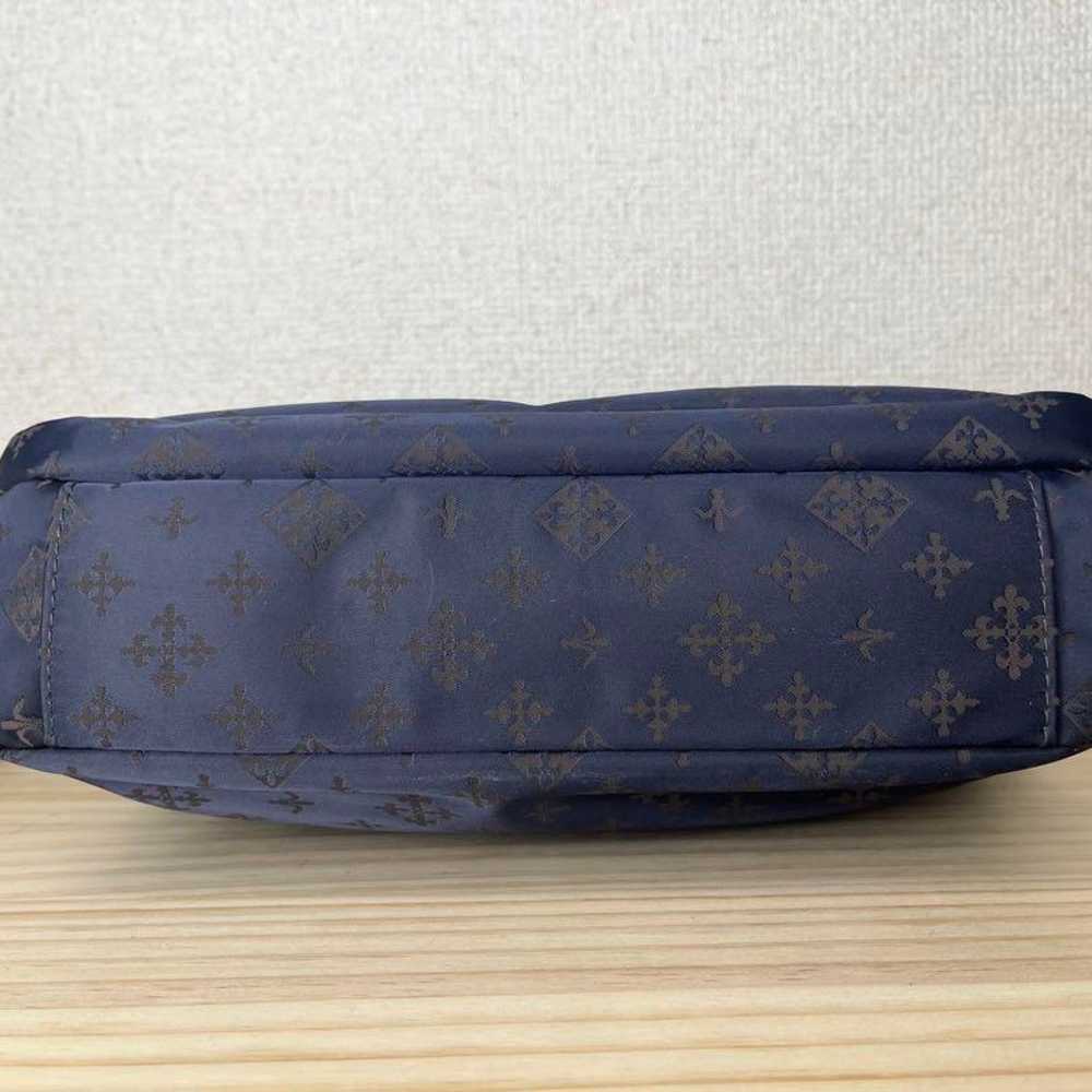 Super beautiful ★ russet shoulder bag navy small … - image 9