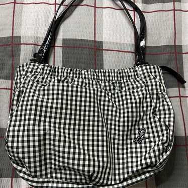 AGNES B. Buffalo Plaid VOYAGE Hobo Handbag