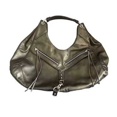 Botkier Trigger Hobo Gold Leather Handbag