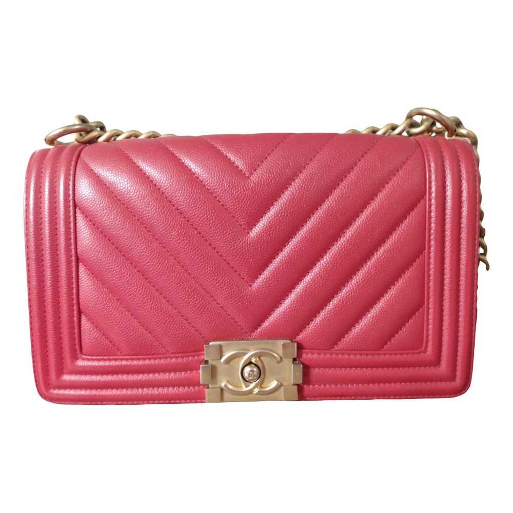 Chanel Boy leather handbag - image 1