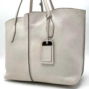 TOD'S Joy Tote Bag Shoulder Bag Ivory Shoulder Bag