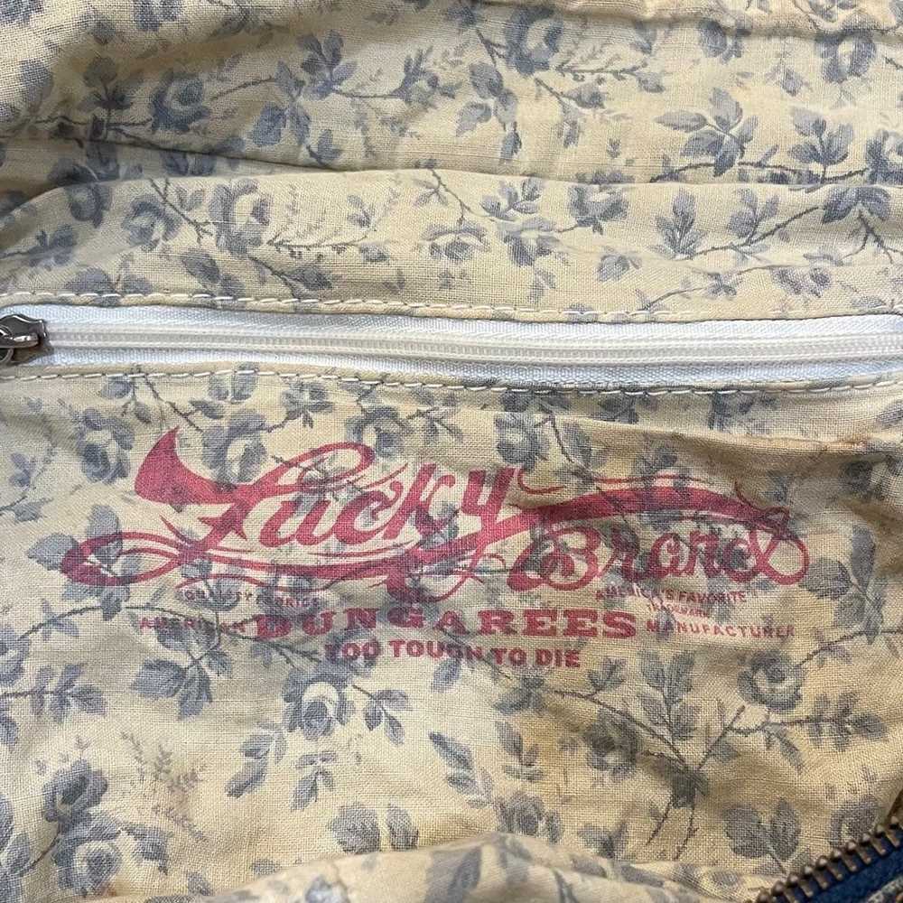 Lucky Brand Vintage Jeans Bag - image 4