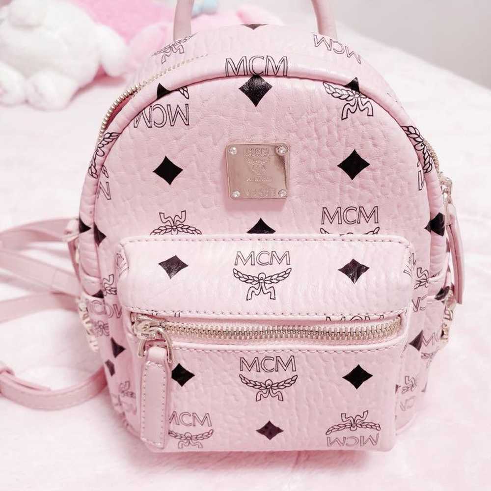 MCM Backpack Pink - image 1