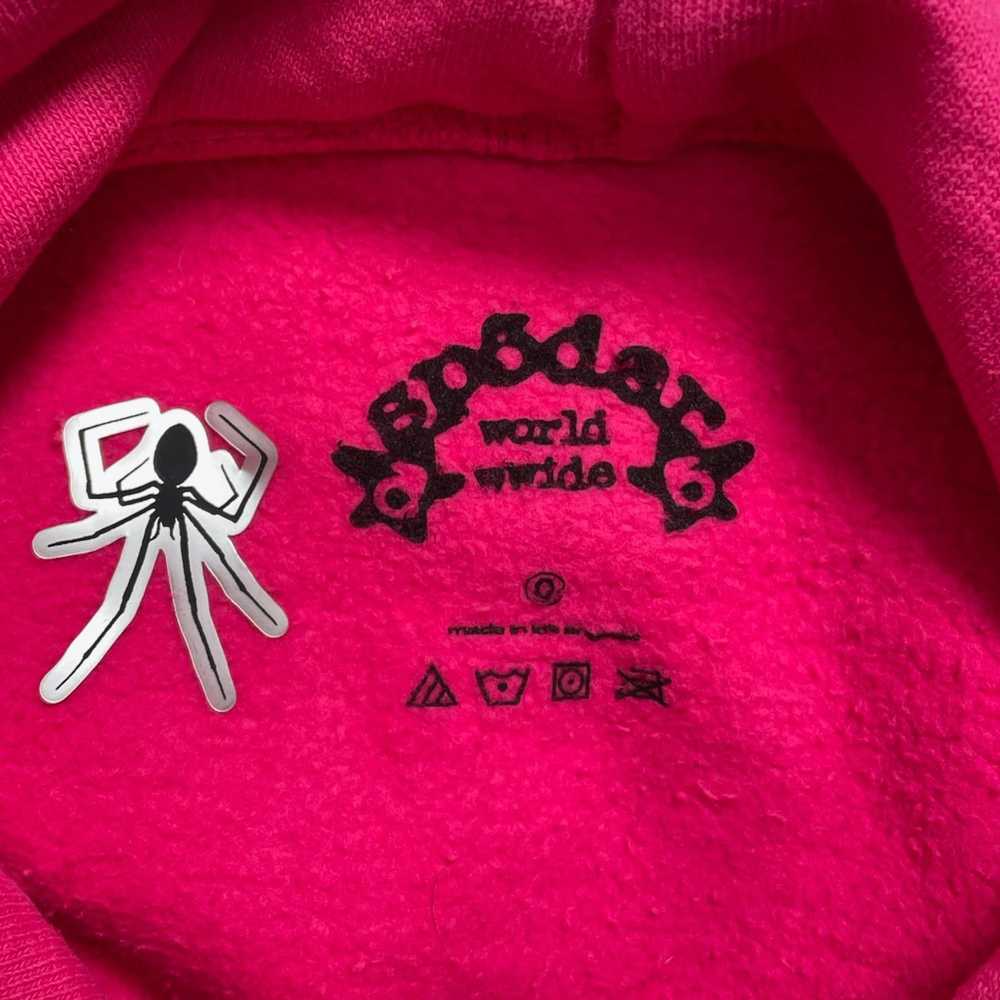 Spider Worldwide P*NK Hooded Sweatshirt Pink - image 4