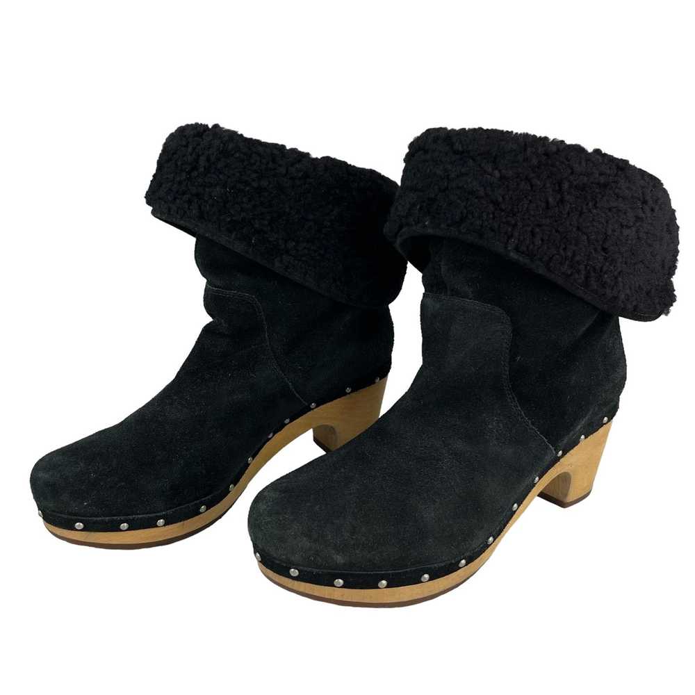 Ugg UGG Lynnea Suede Sheepskin Winter Boots Black… - image 10