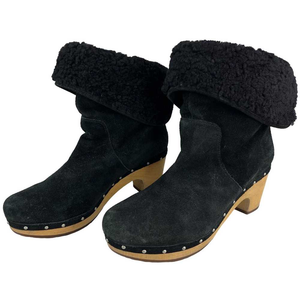 Ugg UGG Lynnea Suede Sheepskin Winter Boots Black… - image 12