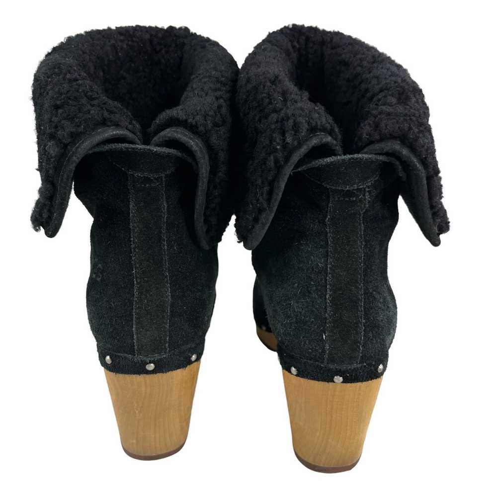 Ugg UGG Lynnea Suede Sheepskin Winter Boots Black… - image 7