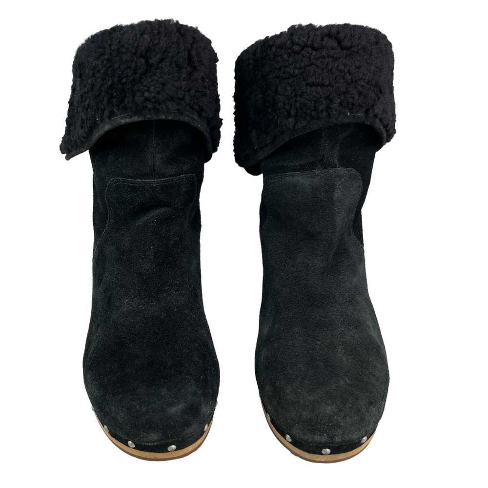 Ugg UGG Lynnea Suede Sheepskin Winter Boots Black… - image 9