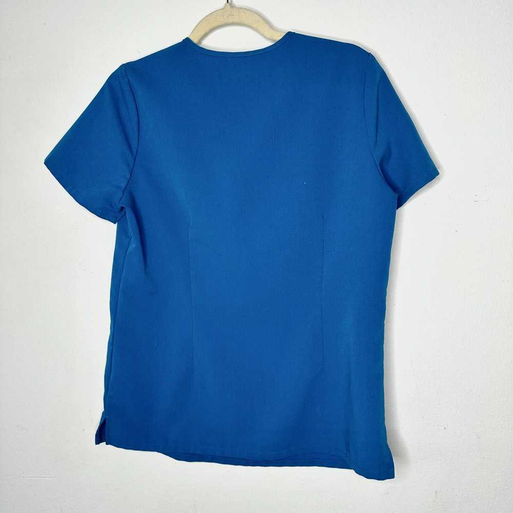 Other Figs Royal Blue Catarina VNeck Split Hem Sh… - image 6