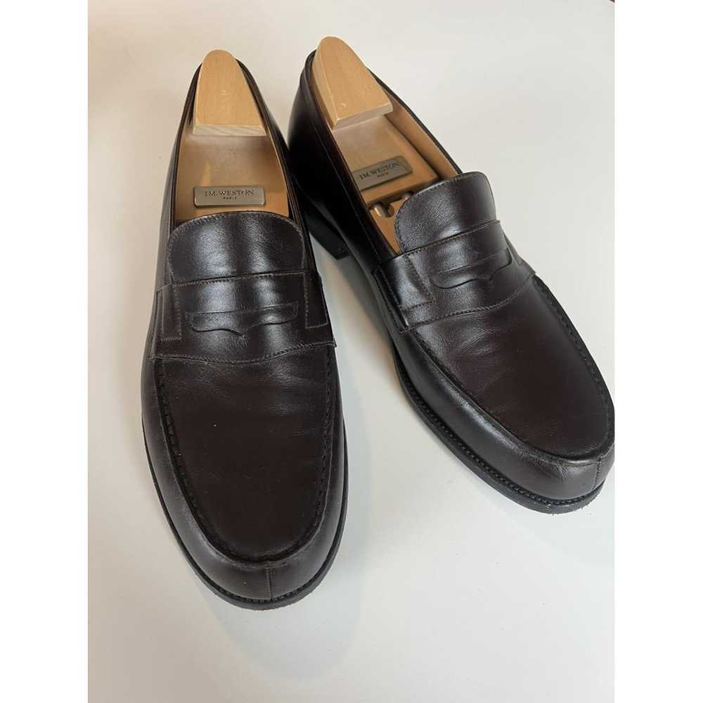 JM Weston Leather flats - image 2