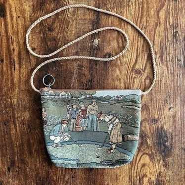 Vintage Holdings Golf Tapestry Purse