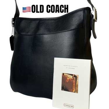 【Super Rare】COACH Old Coach Shoulder Bag Half Moo… - image 1