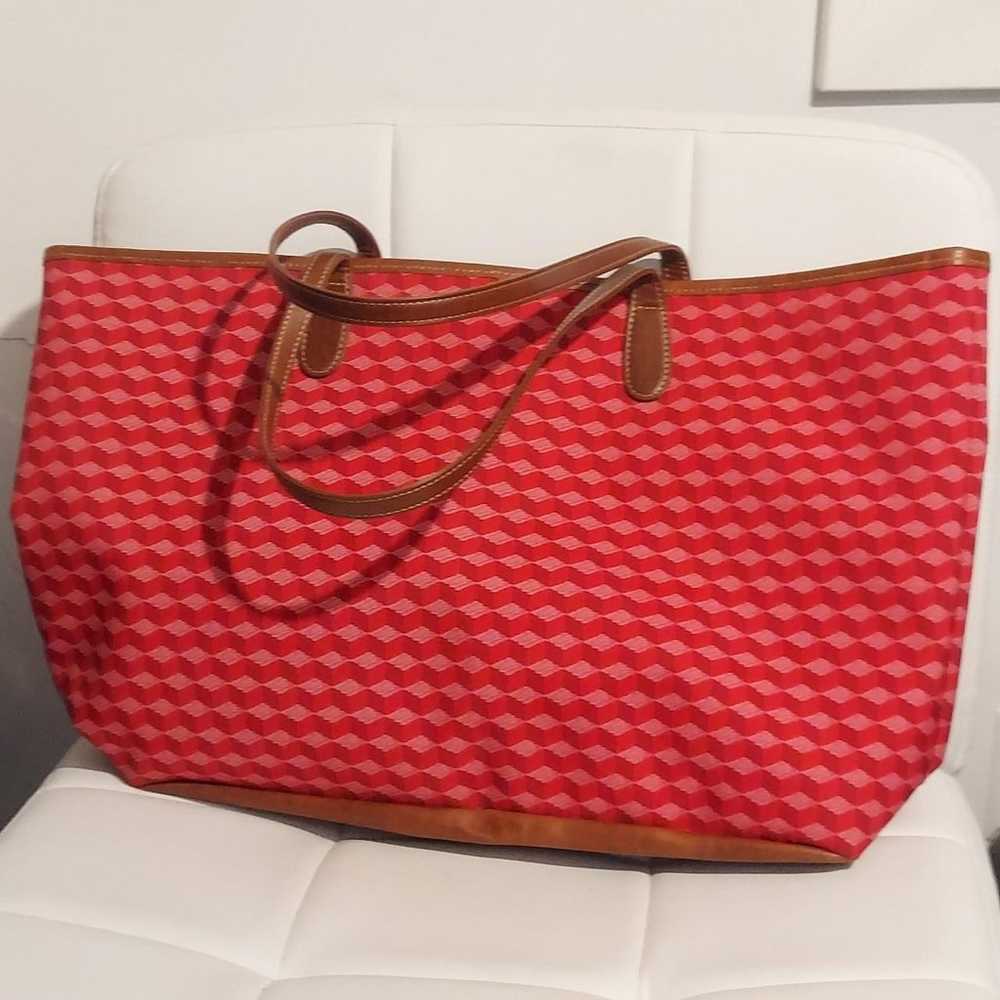 Barrington St. Anne Tote Women's Red White SFB Mo… - image 2