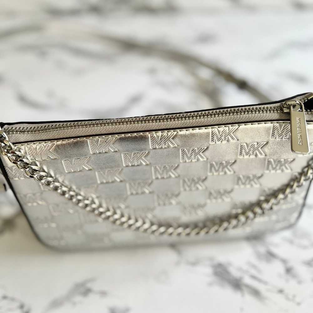 Michael Michael Kors Silver Jet Set and Zip Pouch… - image 6