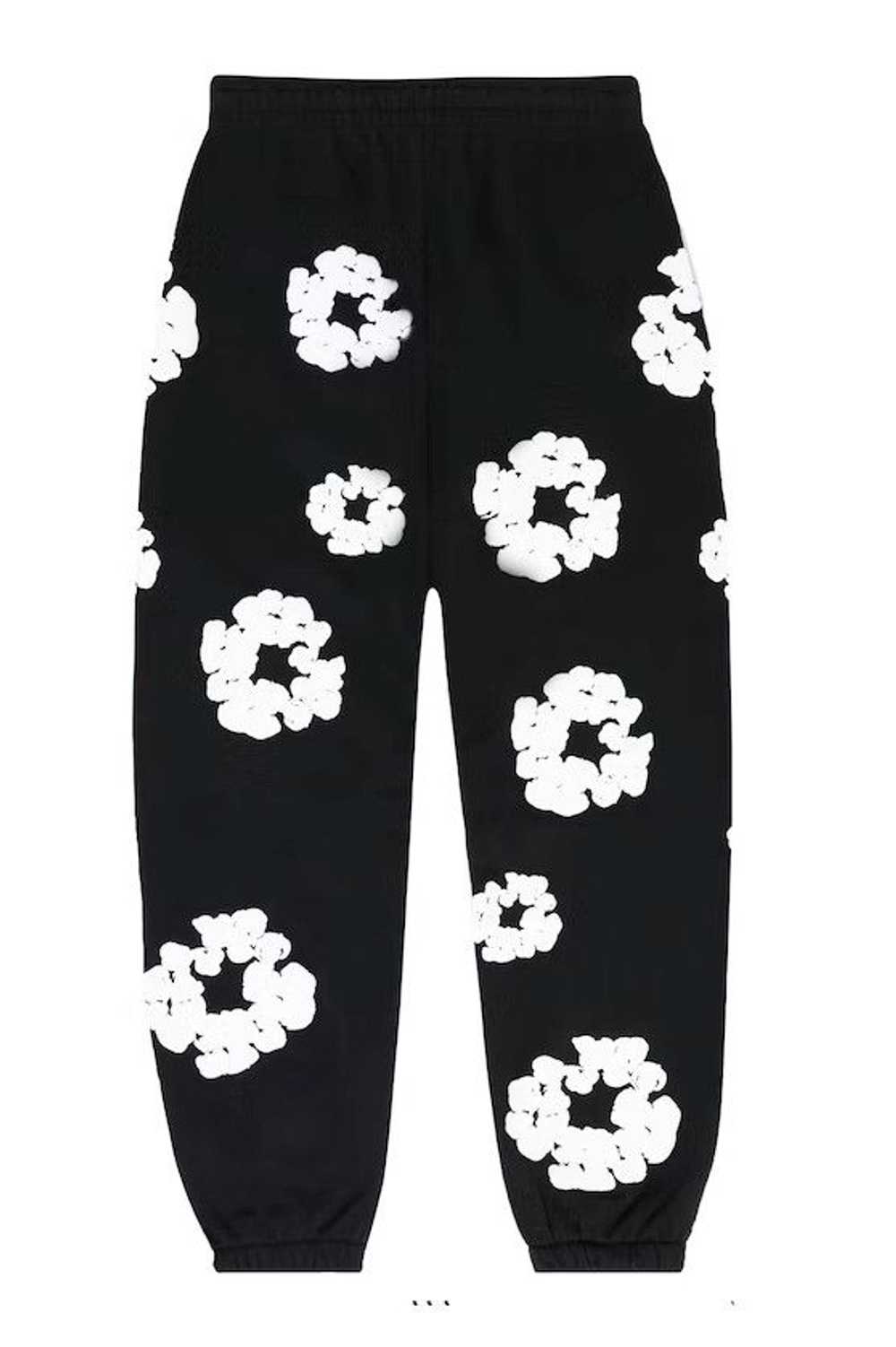 DENIM TEARS The Cotton Wreath Sweatpants Black - image 2