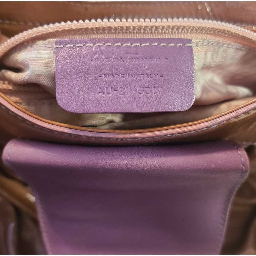 Salvatore Ferragamo | Marisa Gancini Mauve Patent… - image 10