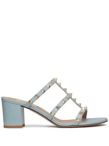 Valentino Garavani ROCKSTUD LEATHER SANDALS