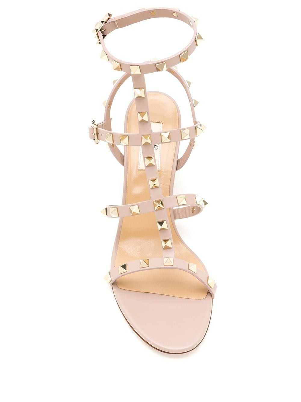 Valentino Garavani ROCKSTUD LEATHER SANDALS - image 2