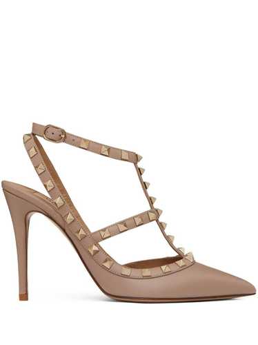 Valentino Garavani ROCKSTUD LEATHER PUMPS - image 1