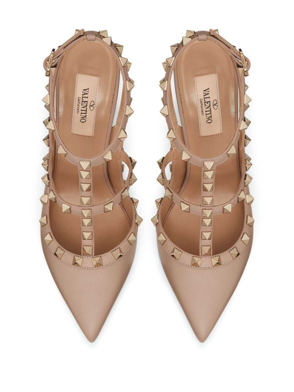 Valentino Garavani ROCKSTUD LEATHER PUMPS - image 3