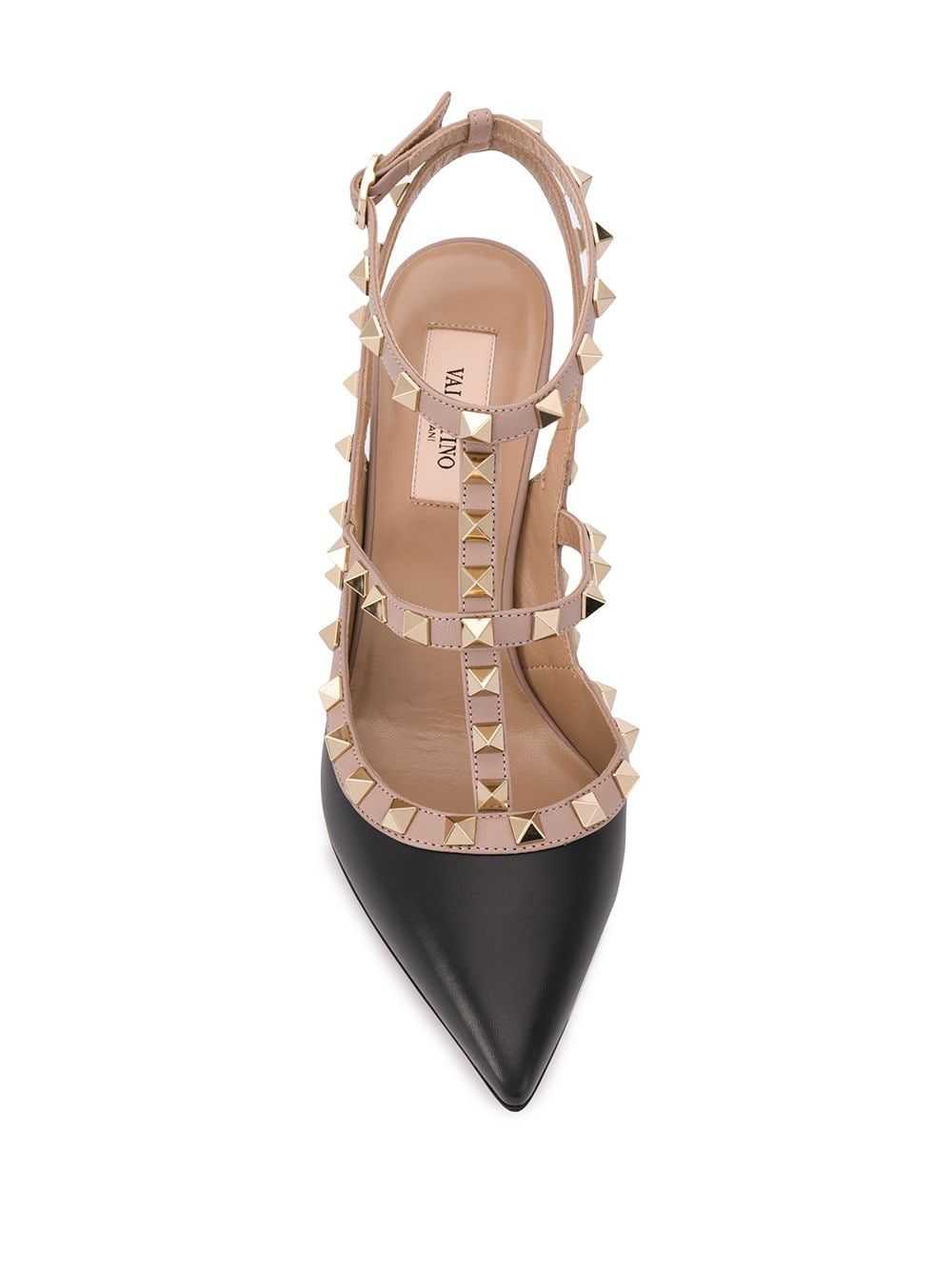 Valentino Garavani ROCKSTUD LEATHER PUMPS - image 2