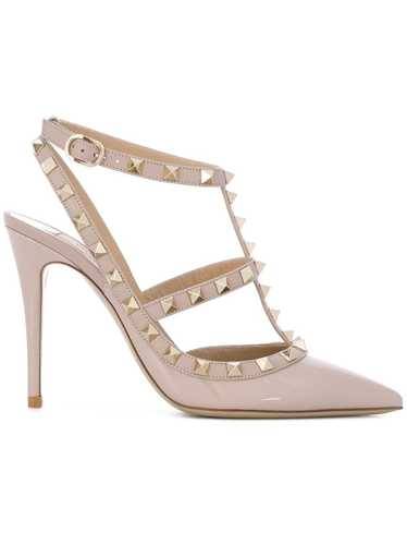 Valentino Garavani ROCKSTUD LEATHER PUMPS