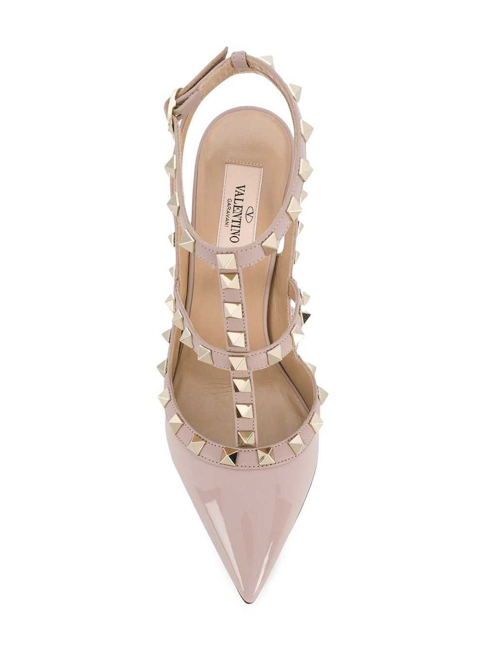 Valentino Garavani ROCKSTUD LEATHER PUMPS - image 4