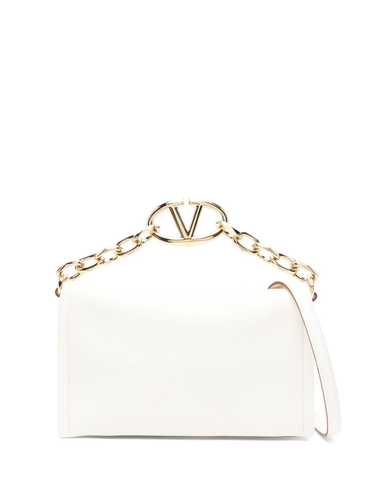 Valentino Garavani VLOGO CHAIN MINI LEATHER CLUTCH