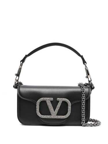 Valentino Garavani LOCÒ SMALL LEATHER SHOULDER BAG