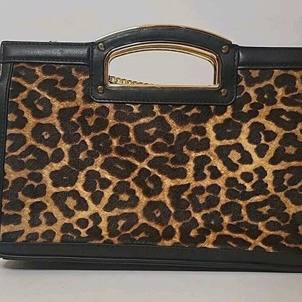 Michael Kors Large Clutch Berkley Legacy Leopard … - image 9