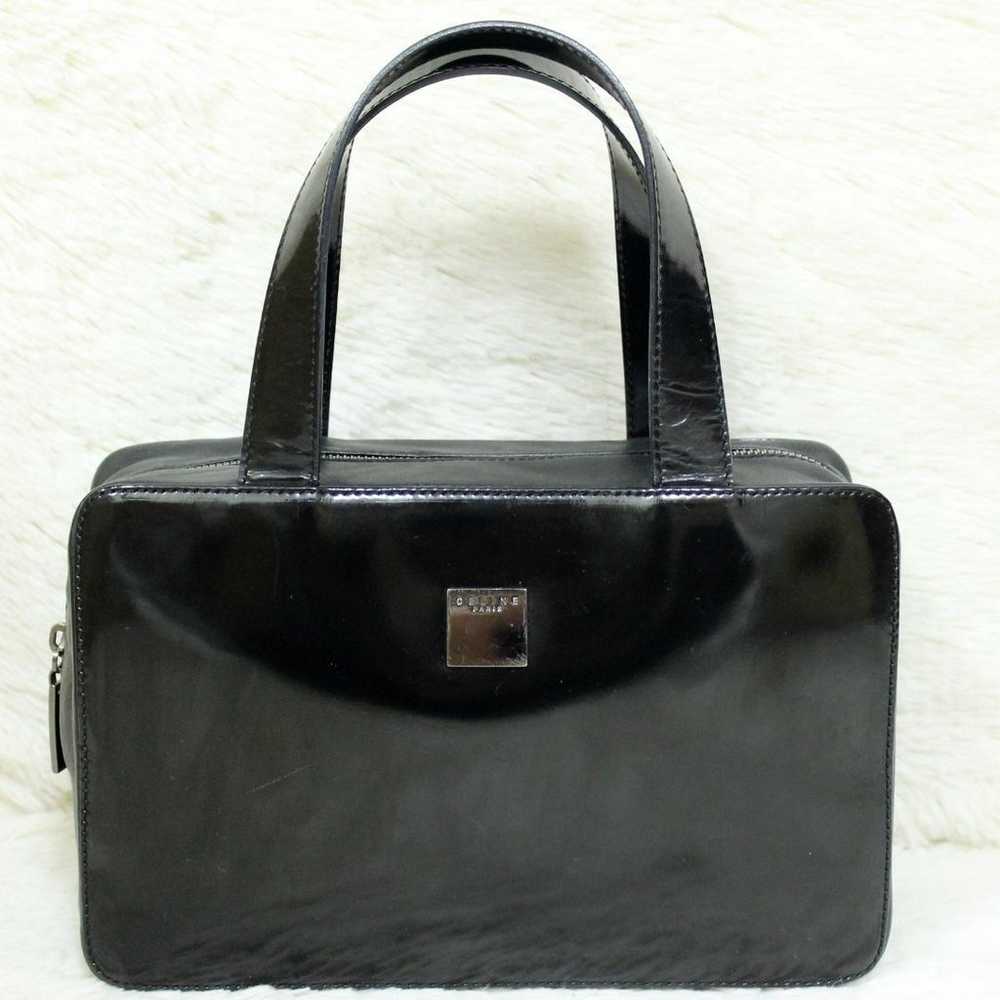 Excellent condition CELINE Handbag Patent Leather… - image 2