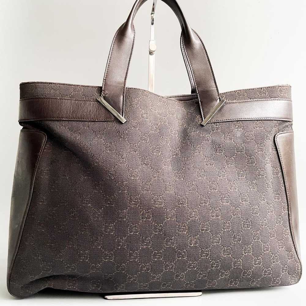 Excellent condition ✨ Gucci tote bag briefcase A4… - image 3