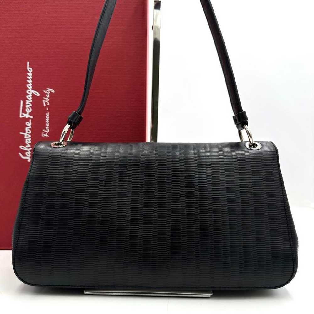 【Good condition】Ferragamo Handbag One Shoulder Ga… - image 2