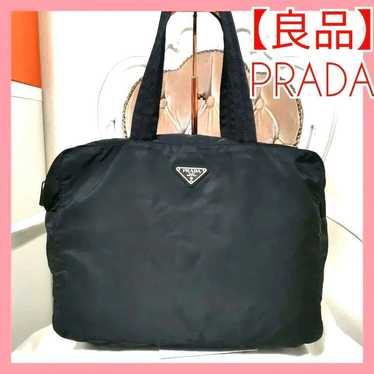 【Good Condition】Prada PRADA Shoulder Tote Bag Bus… - image 1