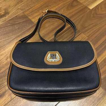 Retro Vintage LANCEL Shoulder Bag Black