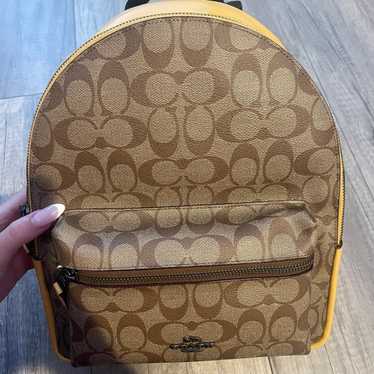 Coach sig med charlie backpack sale