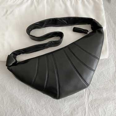 Classic Croissant Bag, Lambskin Shoulder Bag, Cro… - image 1