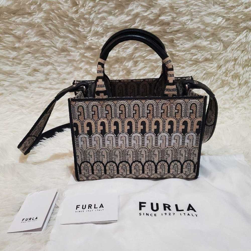 【Excellent Condition】Furla Opportunity Tote Hand … - image 1