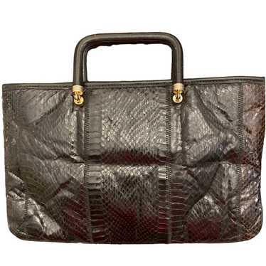 Marolo Black Leather Handbag - image 1