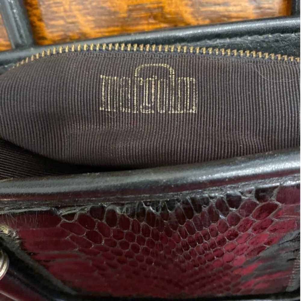 Marolo Black Leather Handbag - image 3