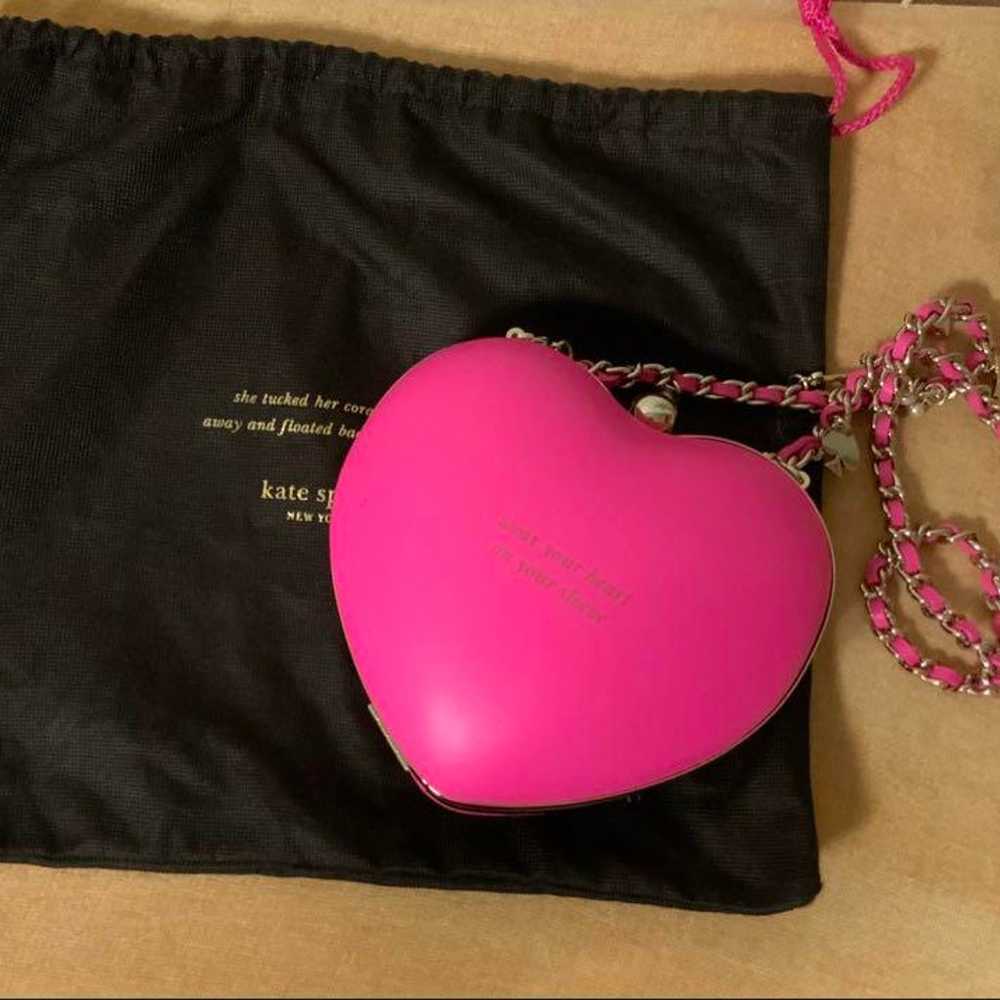 Kate Spade Heart Shoulder Bag Hard Case - image 6