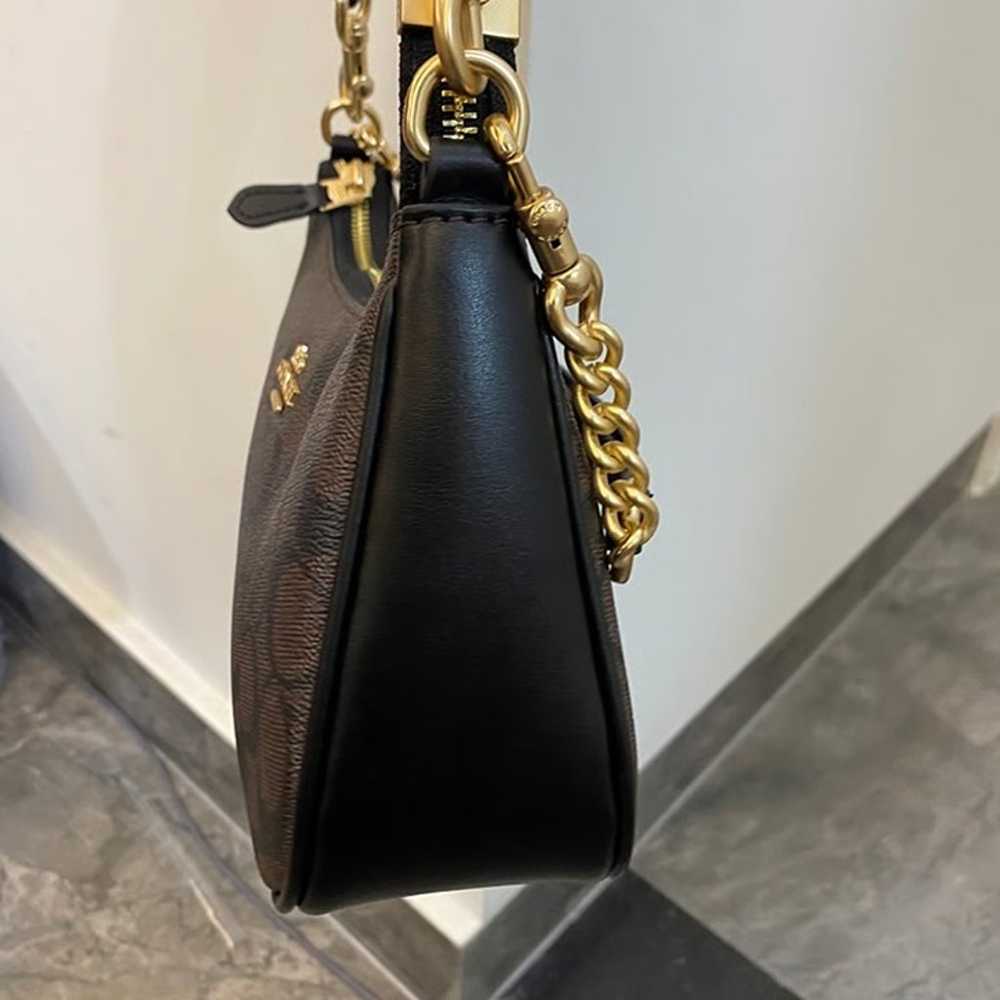 Coach Teri Shoulder Bag In Signature Canvas - image 3