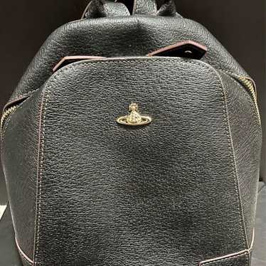 Vivienne Westwood Backpack Leather Black Women Bla