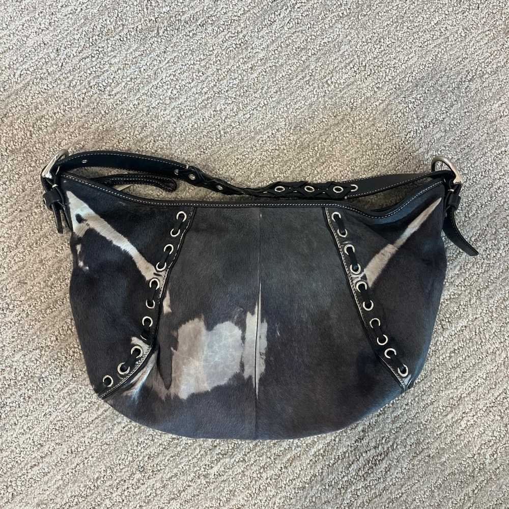 COACH Calf Hair Shoulder Bag - image 2