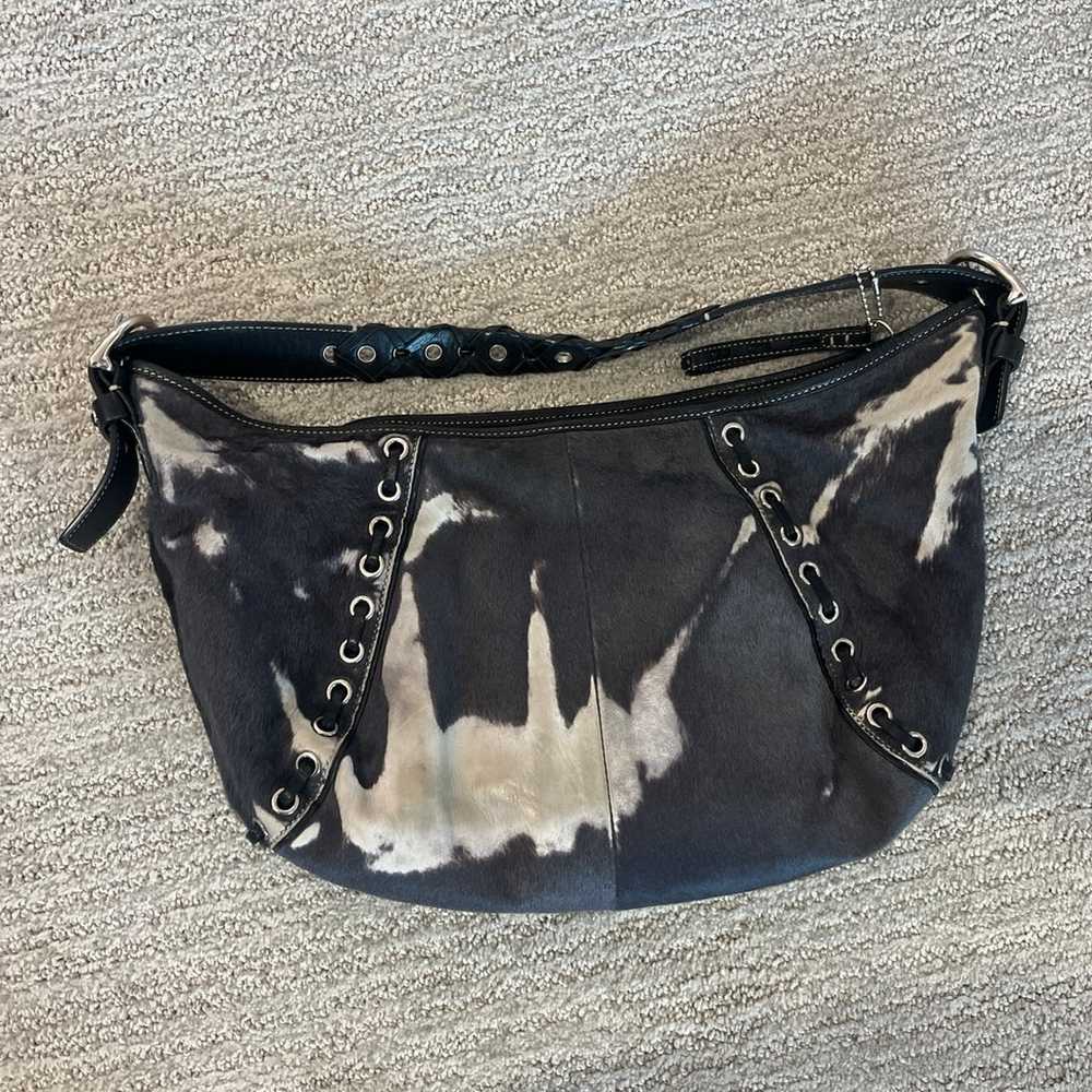 COACH Calf Hair Shoulder Bag - image 3