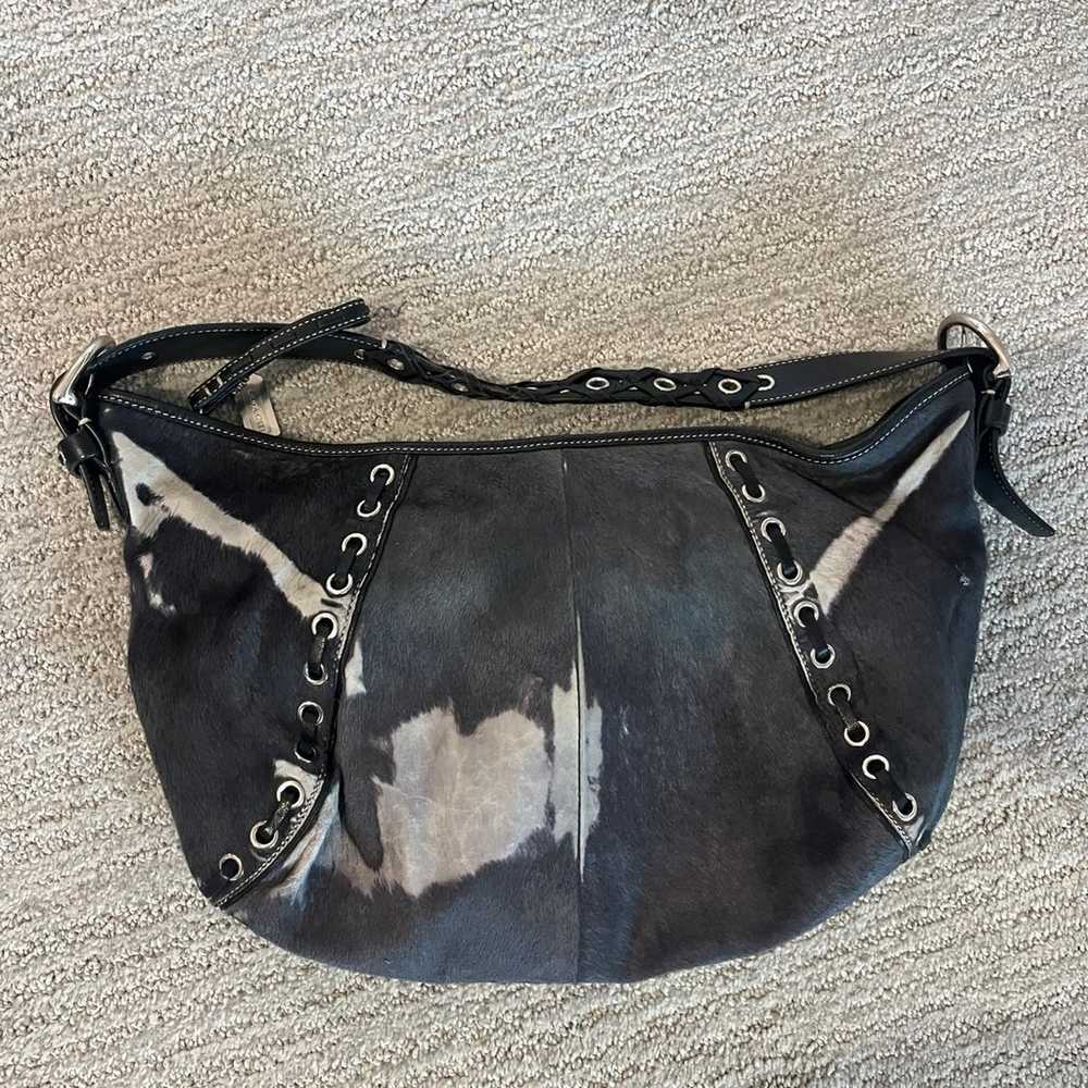 COACH Calf Hair Shoulder Bag - image 4