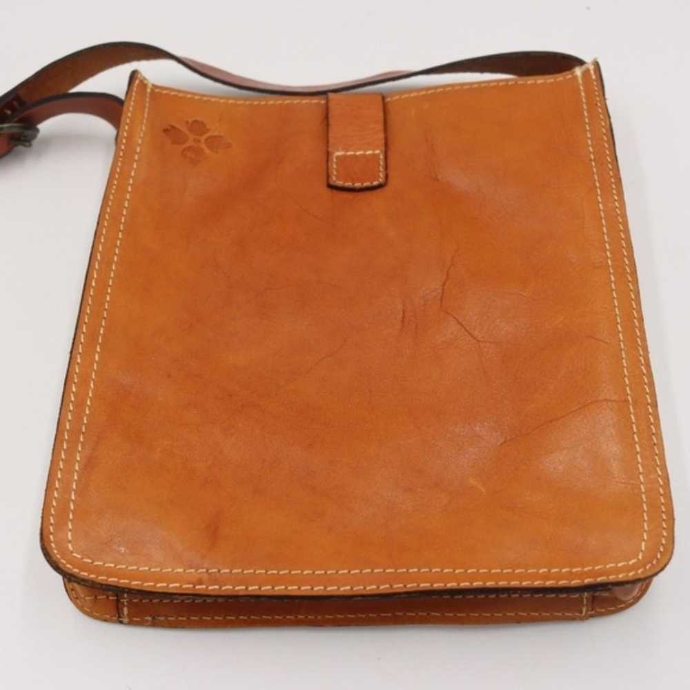 Patricia Nash Venzia Vintage Leather Pouch Bag - image 2